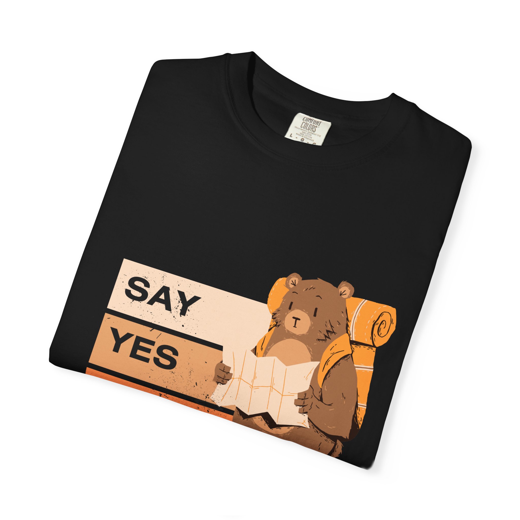 adventure bear t shirt — graphic tee