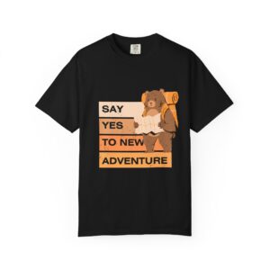 adventure bear t shirt — graphic tee