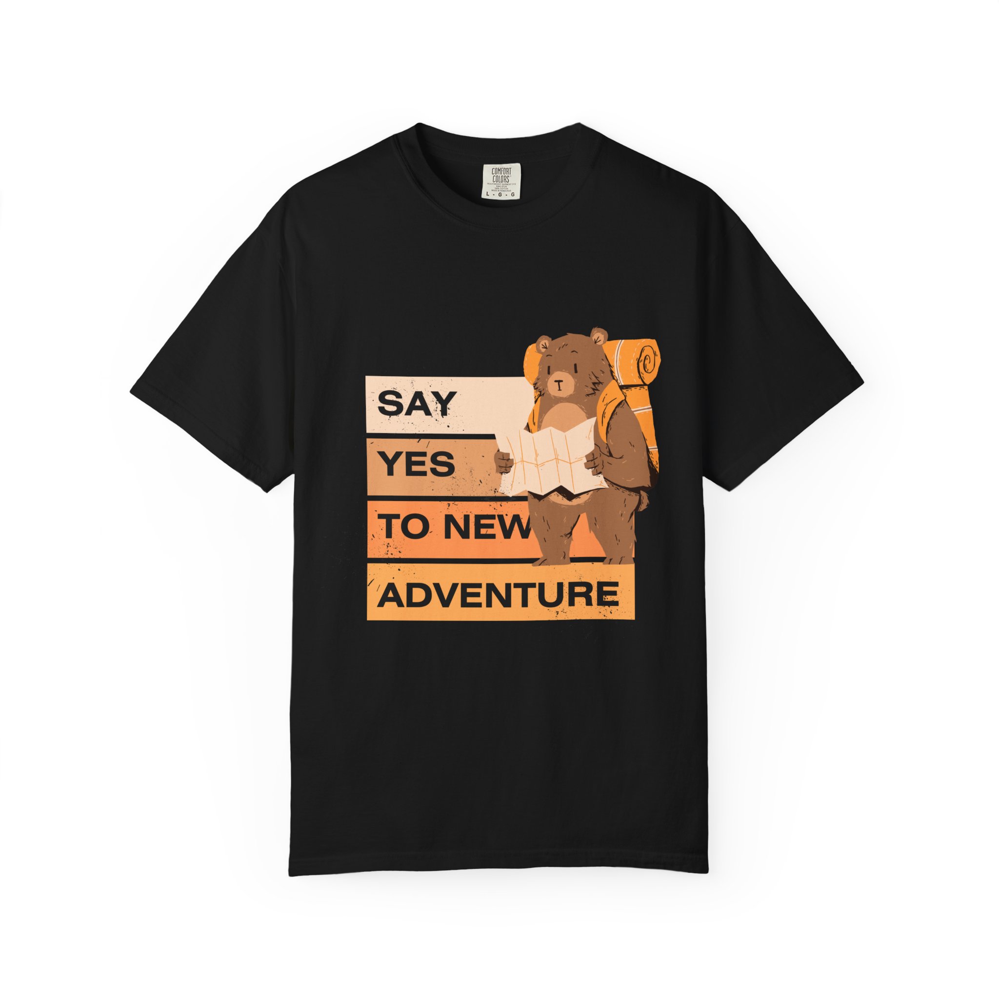 adventure bear t shirt — graphic tee