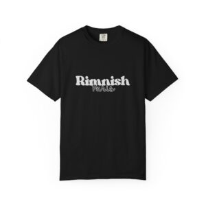 rimnish paris script t shirt