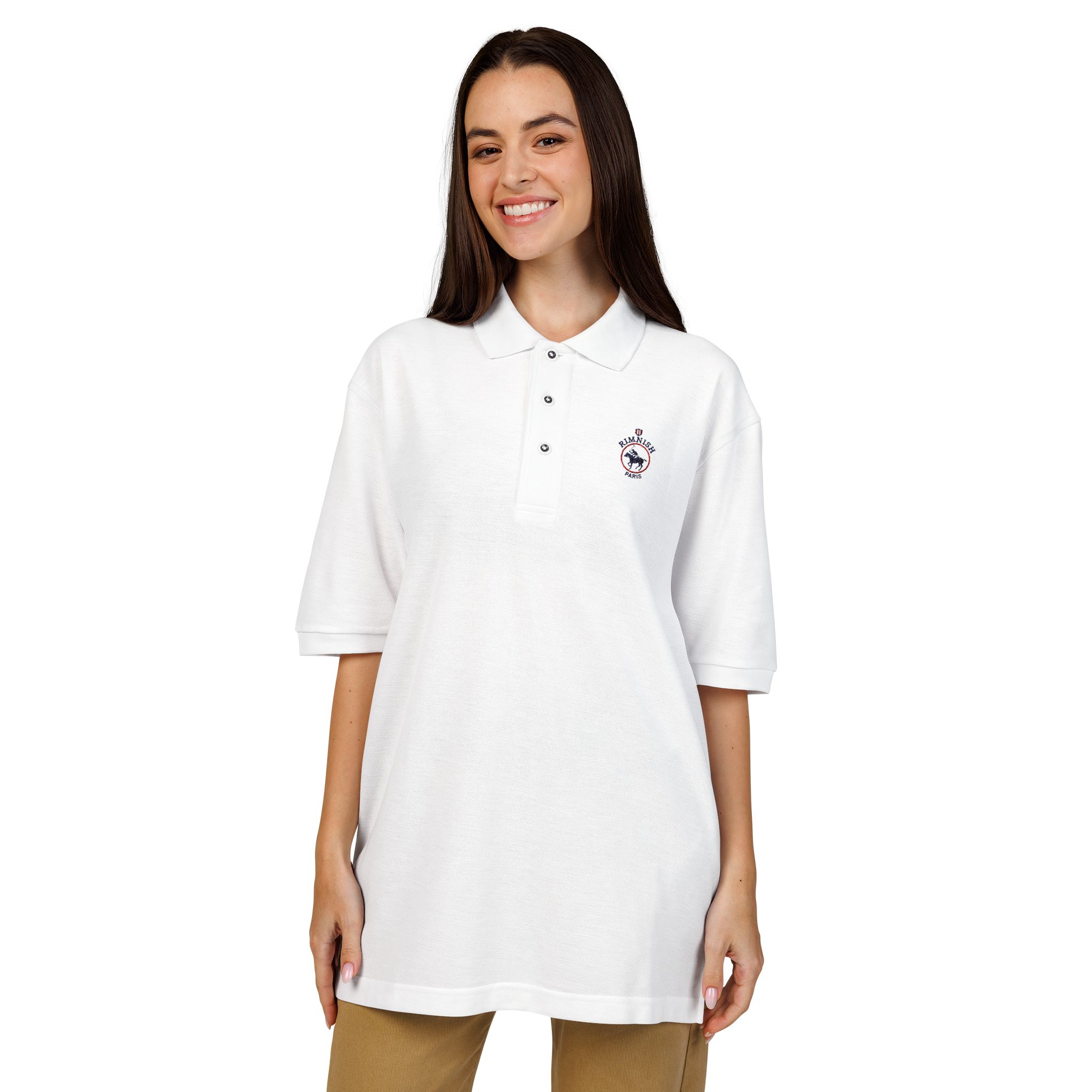 rimnish paris crest polo shirt