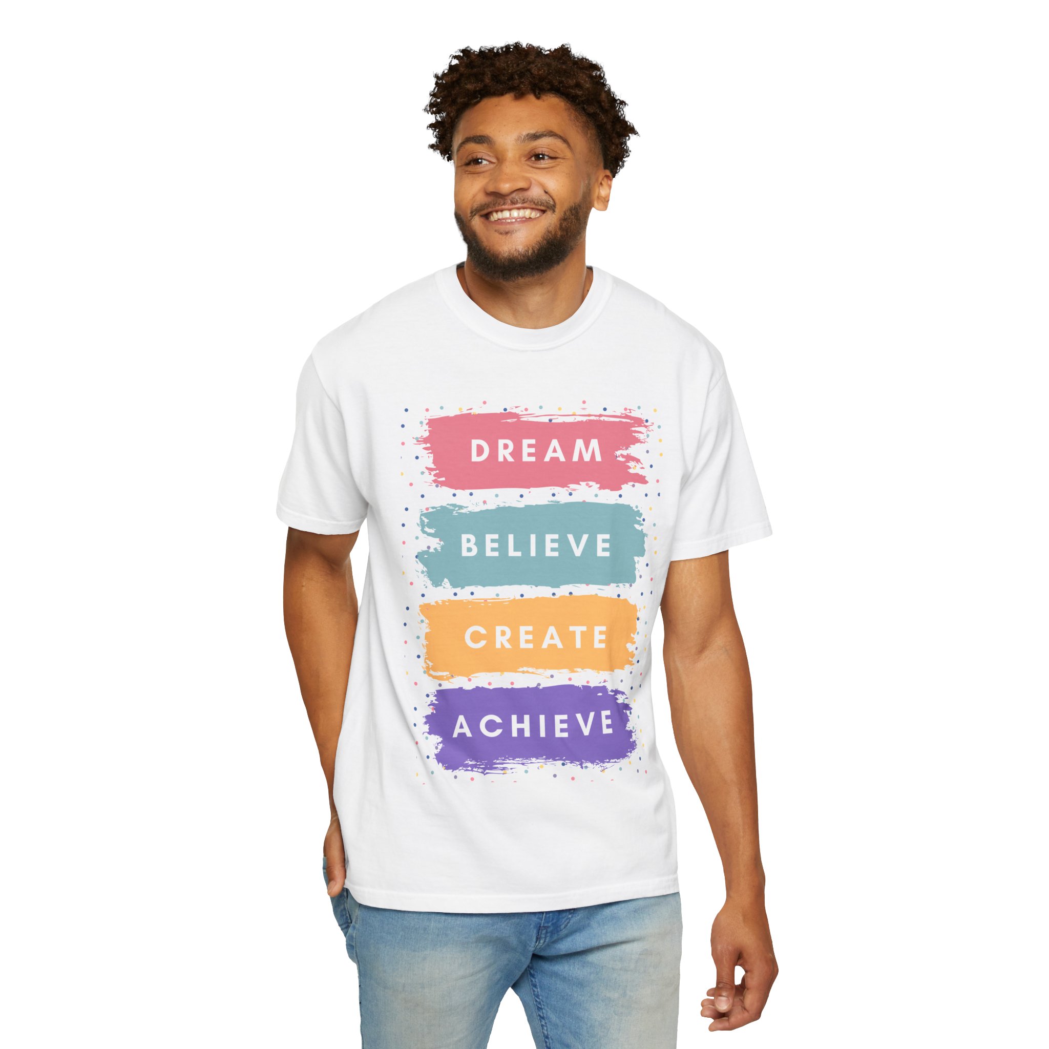 dream believe create achieve t shirt